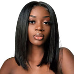 Load image into Gallery viewer, Malaysian Human Hair Straight Short 360 Lace Frontal Wig
