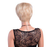 Load image into Gallery viewer, Ombre Straight Short Synthetic Brown Wig (8 inches With Bangs)
