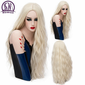 Cosplay Natural Heat Resistant Synthetic 70CM Long Pink Wavy Wigs (29 Colors)