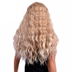 Load image into Gallery viewer, Synthetic Curly Hair 28 Inches Long Ombre Wig
