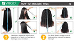 Load image into Gallery viewer, Virgo Kinky Curly Wig For Black Women Lace Frontal Human Hair Wigs Pre Plucked With Baby Hair Lace Wig 150% Density Remy
