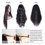 Load image into Gallery viewer, SimBeauty Glueless Body Wave U Part Wigs 100% Human Hair 100% Unprocessed Brazilian Remy Hair Left Side Part Wig For Black Women
