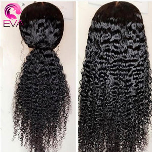 360 Lace Pre Plucked Brazilian Remy Curly Human Hair Lace Frontal Wig