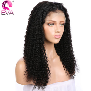 360 Lace Pre Plucked Brazilian Remy Curly Human Hair Lace Frontal Wig