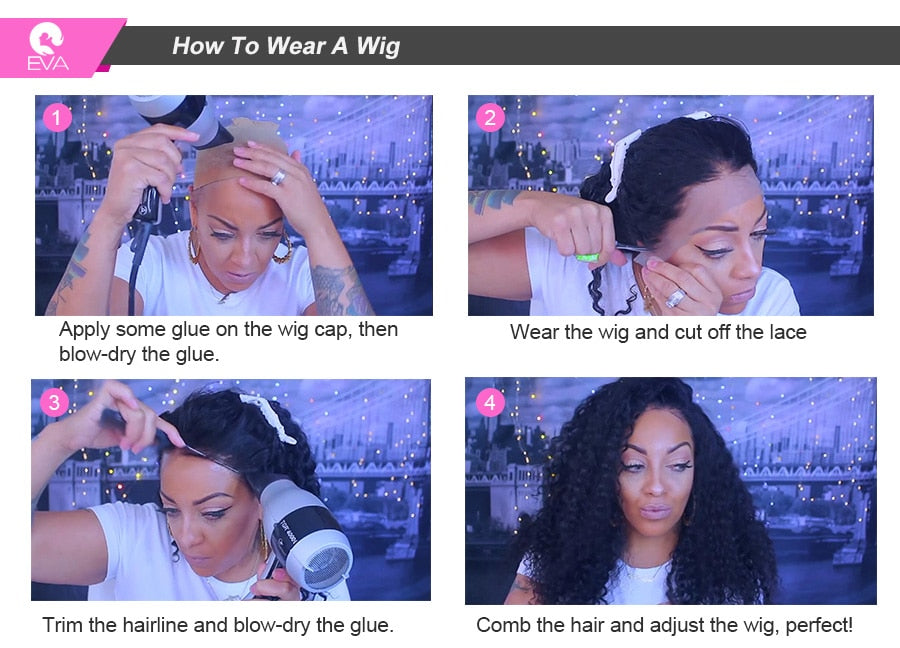 360 Lace Pre Plucked Brazilian Remy Curly Human Hair Lace Frontal Wig
