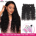 Load image into Gallery viewer, Indian Human Hair Water Wavy Weave Extensions (3 and 4 Bundles)

