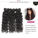 Load image into Gallery viewer, Indian Human Hair Water Wavy Weave Extensions (3 and 4 Bundles)
