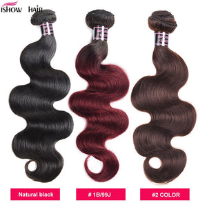 Malaysian Body Wave Human Hair Weave Non-Remy Hair Extensions (1/3/4 Bundles)