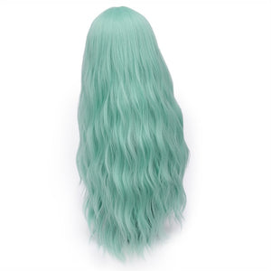 Cosplay Natural Heat Resistant Synthetic 70CM Long Pink Wavy Wigs (29 Colors)