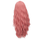 Load image into Gallery viewer, Cosplay Natural Heat Resistant Synthetic 70CM Long Pink Wavy Wigs (29 Colors)
