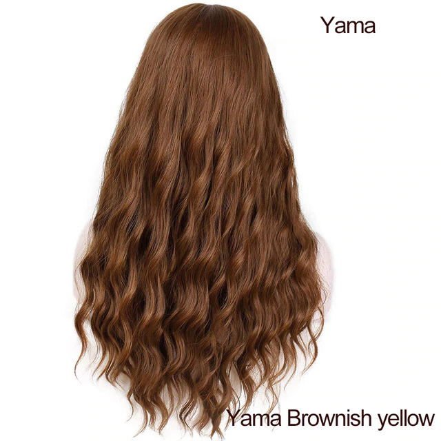 Long Water Wave Heat Resistant Synthetic Wigs