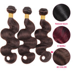 Load image into Gallery viewer, Malaysian Body Wave Human Hair Weave Non-Remy Hair Extensions (1/3/4 Bundles)
