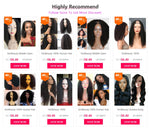 Load image into Gallery viewer, SimBeauty Glueless Body Wave U Part Wigs 100% Human Hair 100% Unprocessed Brazilian Remy Hair Left Side Part Wig For Black Women
