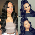 Load image into Gallery viewer, SimBeauty Glueless Body Wave U Part Wigs 100% Human Hair 100% Unprocessed Brazilian Remy Hair Left Side Part Wig For Black Women
