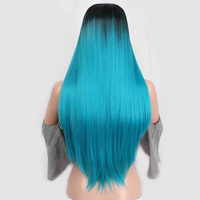 Long Straight Synthetic Wigs
