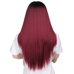 Long Straight Synthetic Wigs