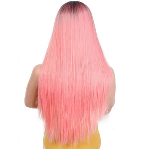 Long Straight Synthetic Wigs