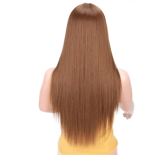 Long Straight Synthetic Wigs