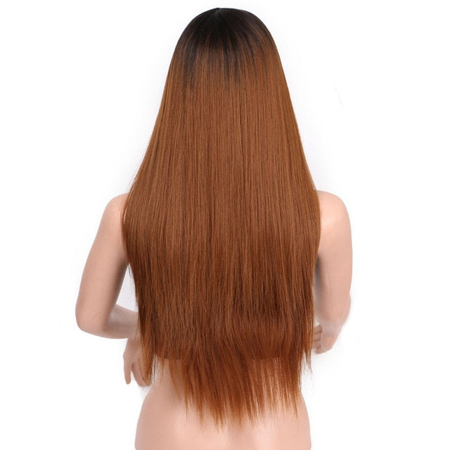 Long Straight Synthetic Wigs